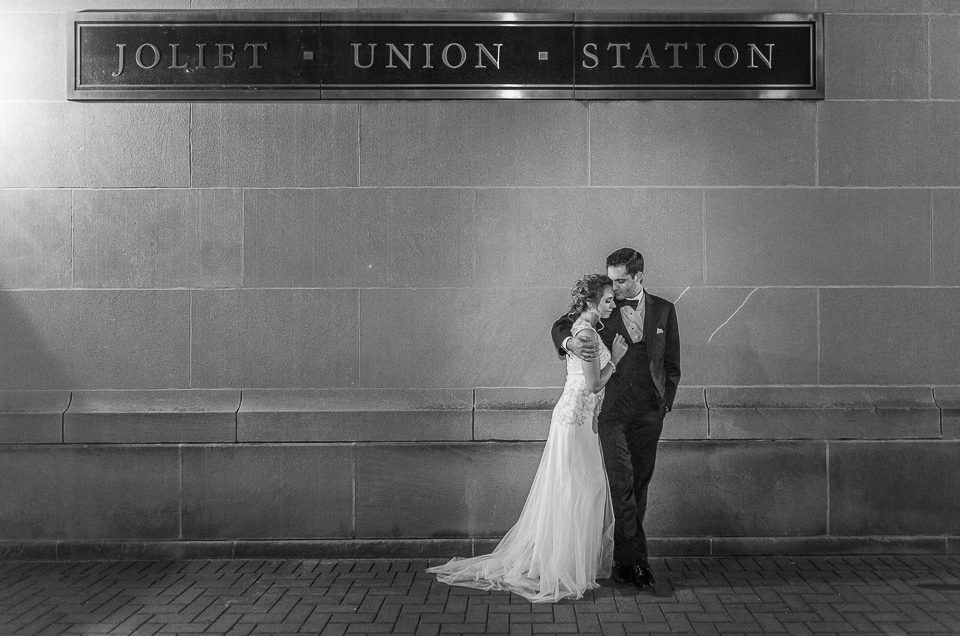 Emily + Mike // Chicago Wedding // Joliet Union Station